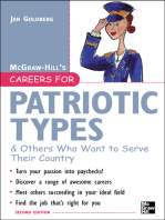 Careers for Patriotic Types & Others Who Want to Serve Their Country, Second ed.