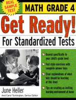 Get Ready! For Standardized Tests : Math Grade 4