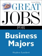 Great Jobs for Business Majors