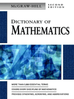 MCGRAW-HILL DICTIONARY OF MATHEMATICS, 2/E