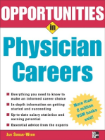 Opportunities in Physician Careers