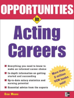 Opportunities in Acting Careers, revised edition