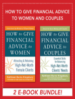 How to Give Financial Advice to Women and Couples EBOOK BUNDLE