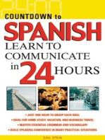 Countdown to Spanish: Learn to Communicate in 24 Hours