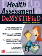 Health Assessment Demystified