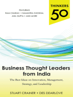 Thinkers 50: Business Thought Leaders from India: The Best Ideas on Innovation, Management, Strategy, and Leadership