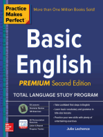 Practice Makes Perfect Basic English, Second Edition: (Beginner) 250 Exercises + 40 Audio Pronunciation Exercises via App