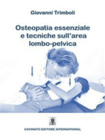 Osteopatia Essenziale e tecniche sull'area lombo-pelvica