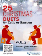 25 Christmas Duets for Cello or Bassoon - VOL.2