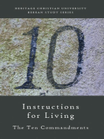 Instructions for Living: The Ten Commandments
