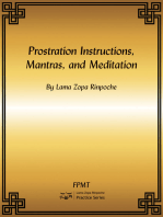 Prostration Instructions, Mantras, and Meditation eBook