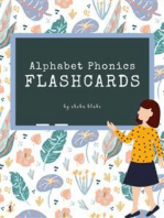 Alphabet Phonics Flashcards: Preschool and Kindergarten Letter-Picture Recognition, Word-Picture Recognition Ages 3-6