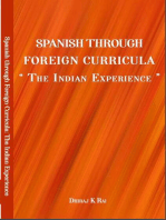 Spanish through Foreign Curricula: The Indian Experience