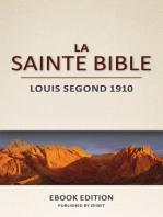 La Sainte Bible: Louis Segond 1910 (L'Ancien et le Nouveau Testament)