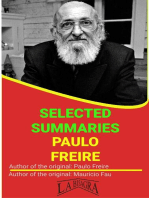 Paulo Freire: Selected Summaries: SELECTED SUMMARIES