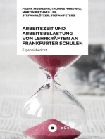 Arbeitszeit und Arbeitsbelastung von Lehrkräften an Frankfurter Schulen 2020: Ergebnisbericht