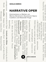 Narrative Oper: Kommentare zu Werken von Marina Abramović, Decameron Opera Coalition und Alexander Kluge