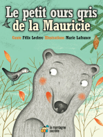 Le petit ours gris de la Mauricie