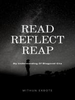 Read Reflect Reap: My Understanding of Bhagavad Gita