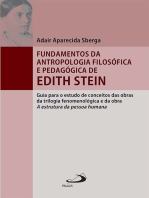 Fundamentos da antropologia filosófica e pedagógica de Edith Stein