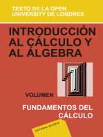 Introducción al cálculo y al álgebra. Fundamentos del cálculo