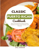 Classic Puerto Rican Cookbook 