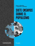 Siete ensayos sobre populismo