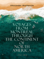 Voyages from Montreal Through the Continent of North America (Vol. 1&2): Journey to the Arctic Ocean and the Pacific in 1789 and 1793