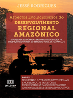 Aspectos Evolucionários do Desenvolvimento Regional Amazônico: Diversidade econômica e mudança tecnológica na produção camponesa do Entorno Rural de Manaus (AM) - Parte II : Delineando Interações Institucionais e Modelando as Trajetórias Evolucionárias das Socioeconomias Camponesas e seus Sistemas Produtivos