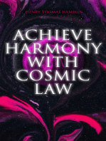 Achieve Harmony with Cosmic Law: Dynamic Thought &amp; Within You is the Power