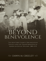 Beyond Benevolence: The New York Charity Organization Society and the Transformation of American Social Welfare, 1882–1935