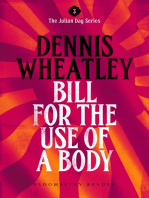 Bill for the Use of a Body