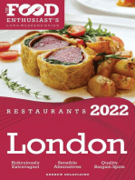 2022 London Restaurants - The Food Enthusiast’s Long Weekend Guide