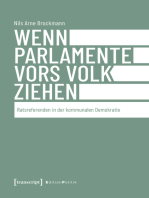 Wenn Parlamente vors Volk ziehen: Ratsreferenden in der kommunalen Demokratie