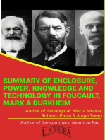 Summary Of "Enclosure, Power, Knowledge And Technology In Foucault, Marx & Durkheim" By Paiva, Molina & Tuero: UNIVERSITY SUMMARIES