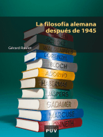 La filosofía alemana después de 1945