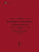 Erotismo e Literatura: O Efeito Obsceno