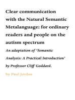 Clear communication with the Natural Semantic Metalanguage