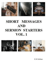 Short Messages And Sermon Starters Vol. 1: SHORT MESSAGES AND SERMON STARTERS, #1