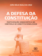 A defesa da Constituição: participação democrática no controle de constitucionalidade