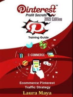 Pinterest Profit Secrets 2021 Edition Training Guide