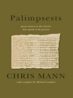 Palimpsests: poems based on the classics that speak to the present