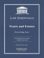 Trusts and Estates, Law Essentials
