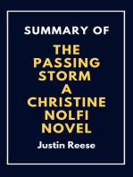 Summary of The Passing Storm a Christine Nolfi Novel