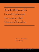 Arnold Diffusion for Smooth Systems of Two and a Half Degrees of Freedom: (AMS-208)