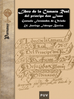 Libro de la Cámara Real del príncipe don Juan, oficios de su casa y servicio ordinario