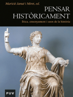 Pensar històricament: Ètica, ensenyament i usos de la història