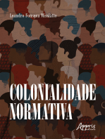 Colonialidade Normativa