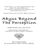 ABYSS BEYOND THE PERCEPTION Sapphire Collection: ABSTRACTING INTERPRETATIONS 1