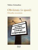 Obvietats (o quasi): Filosofia necessària